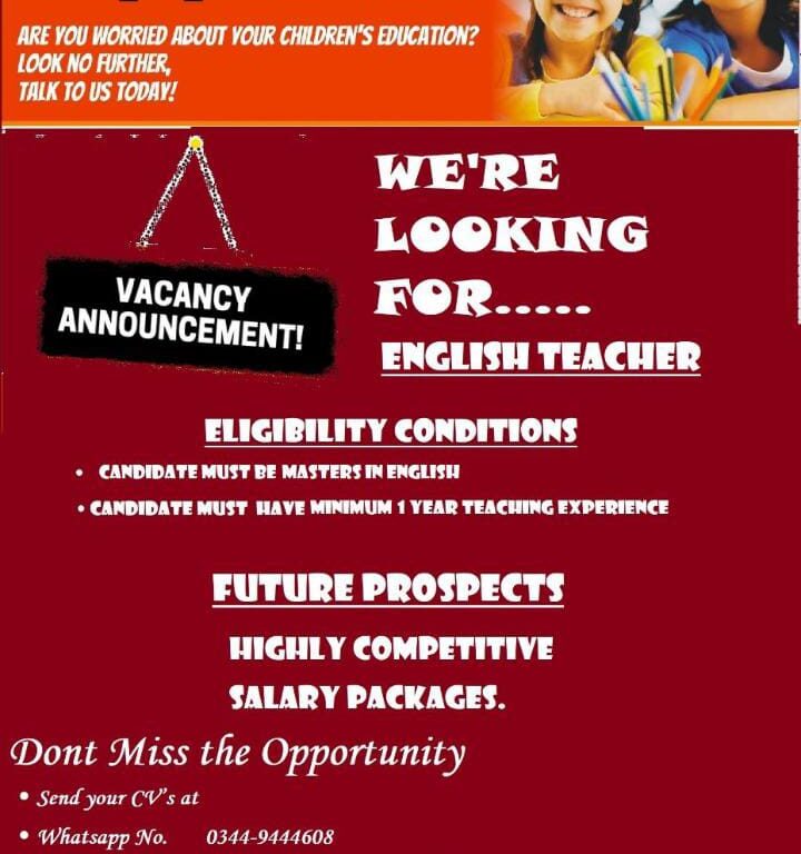 Teachers Job